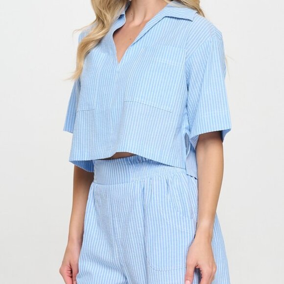 Cerulean Stripe Set - Picture 3 of 4